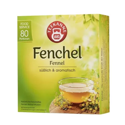 Teekanne Fenchel 80 x 2,5g Teebeutel